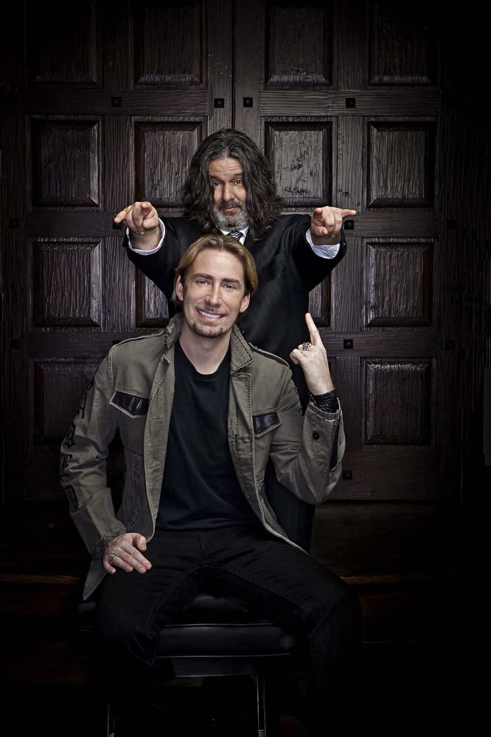 Musicians portrait duo